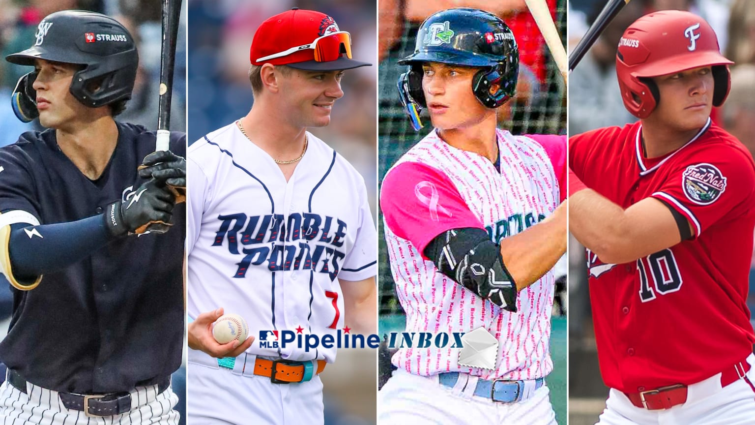 Prospects Spencer Jones, A.J. Ewing, Tyson Lewis and Luke Dickerson