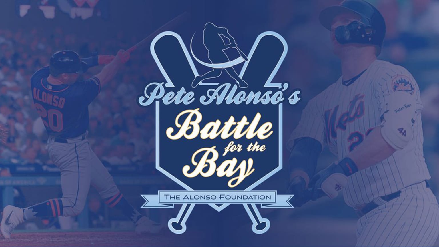 Logo for Pete Alonso's Battle for the Bay home run derby