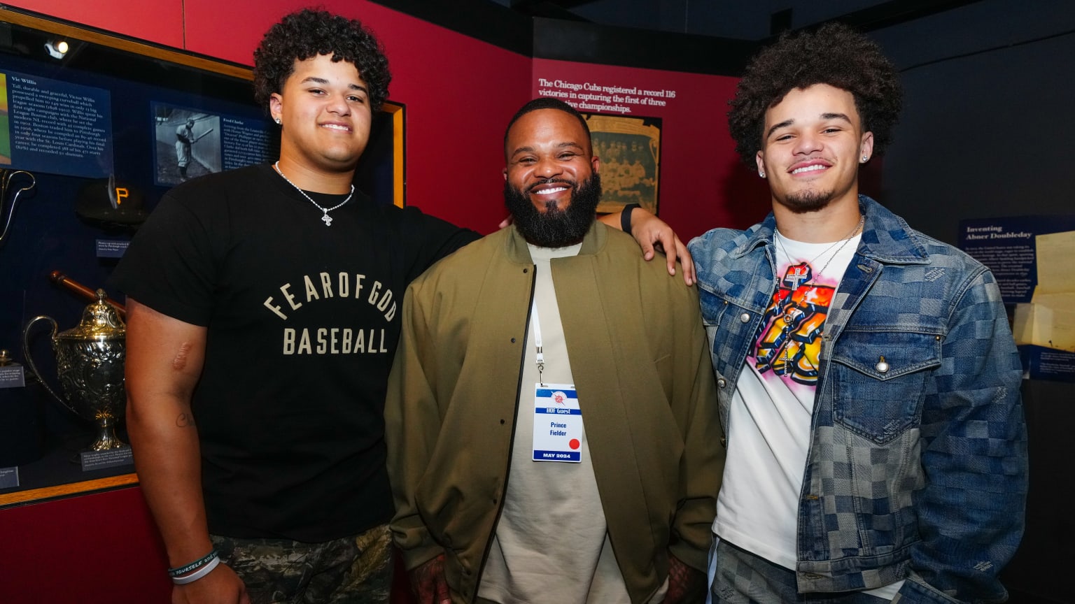 One of Prince Fielder's sons has signed with the Brewers