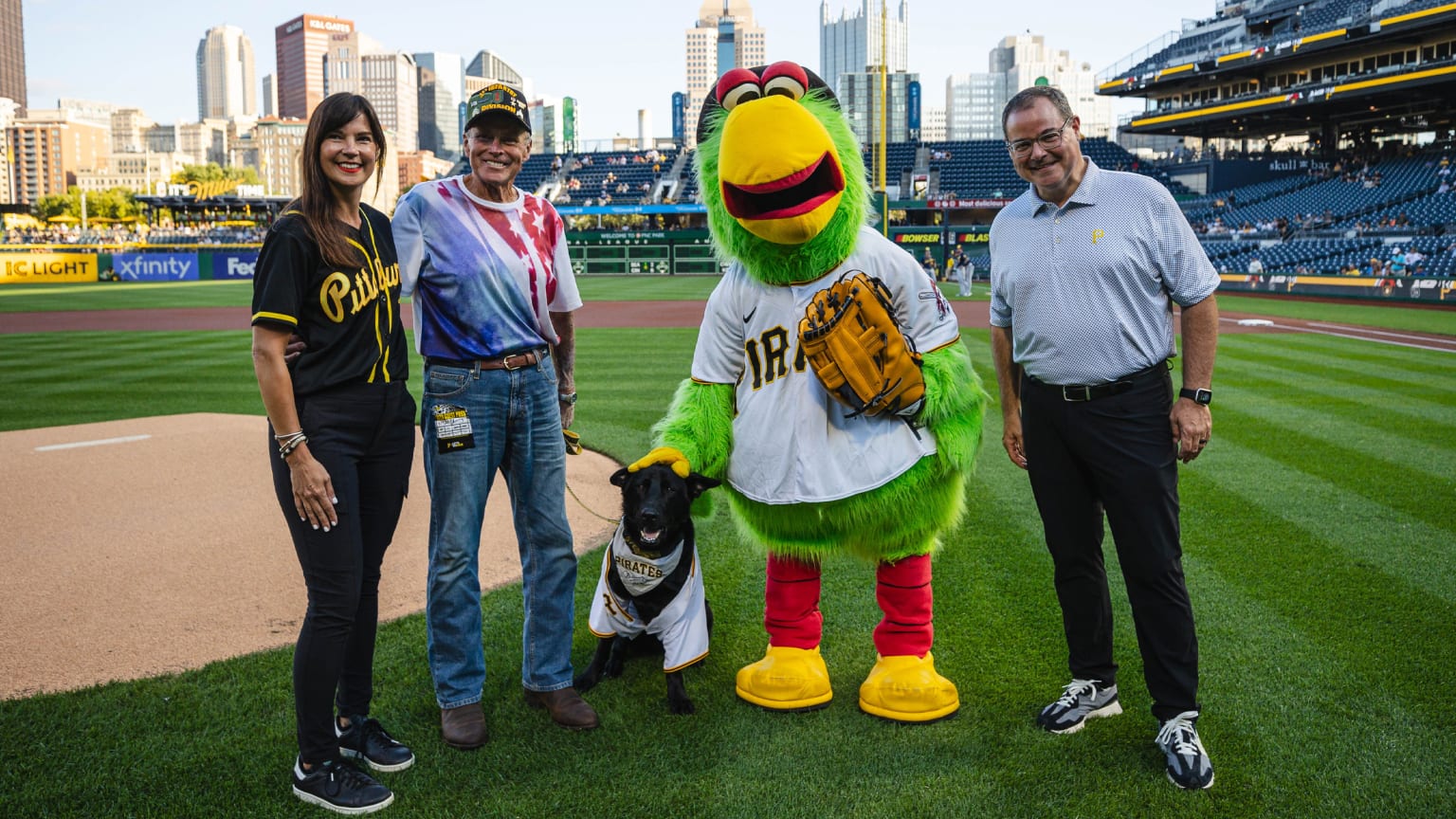 Pittsburgh Pirates have a team dog; Vote on the name for the