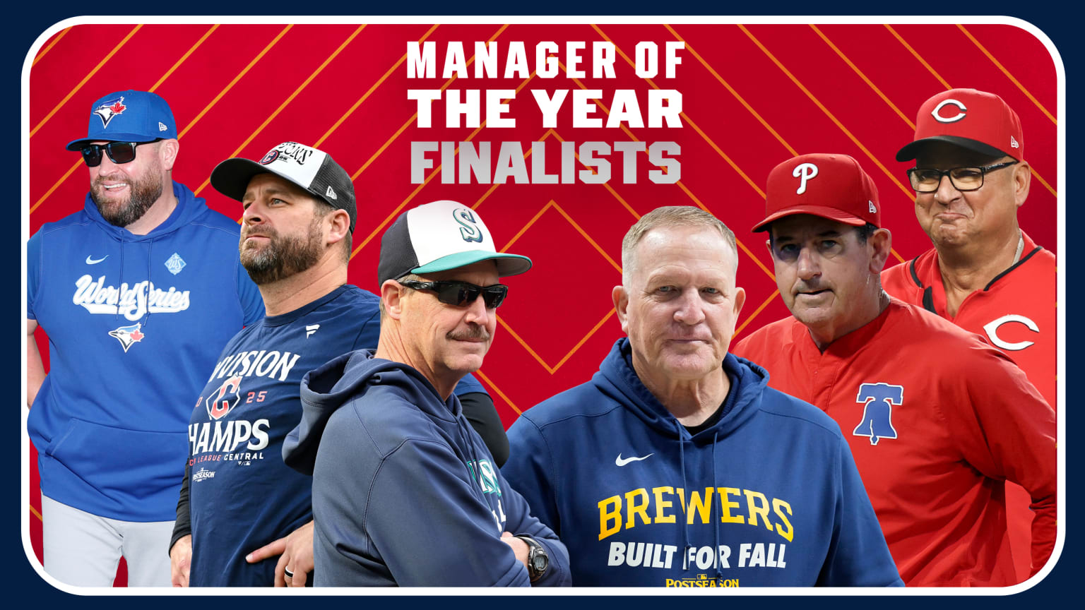 MLB Manager of the Year finalists for 2025