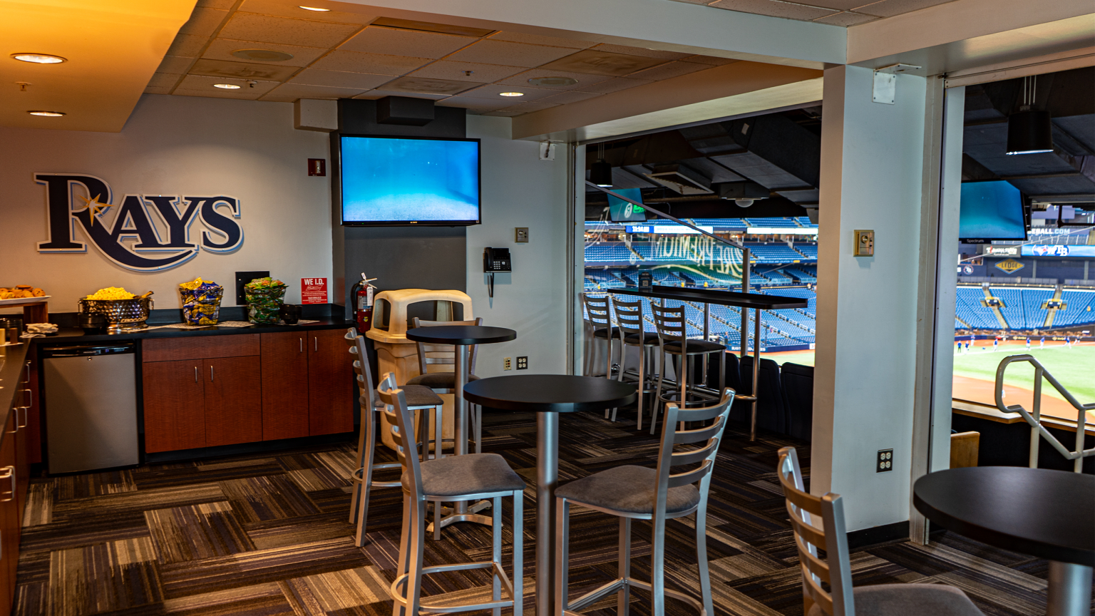 Party Deck (300 Level), Tampa Bay Rays v New York Yankees