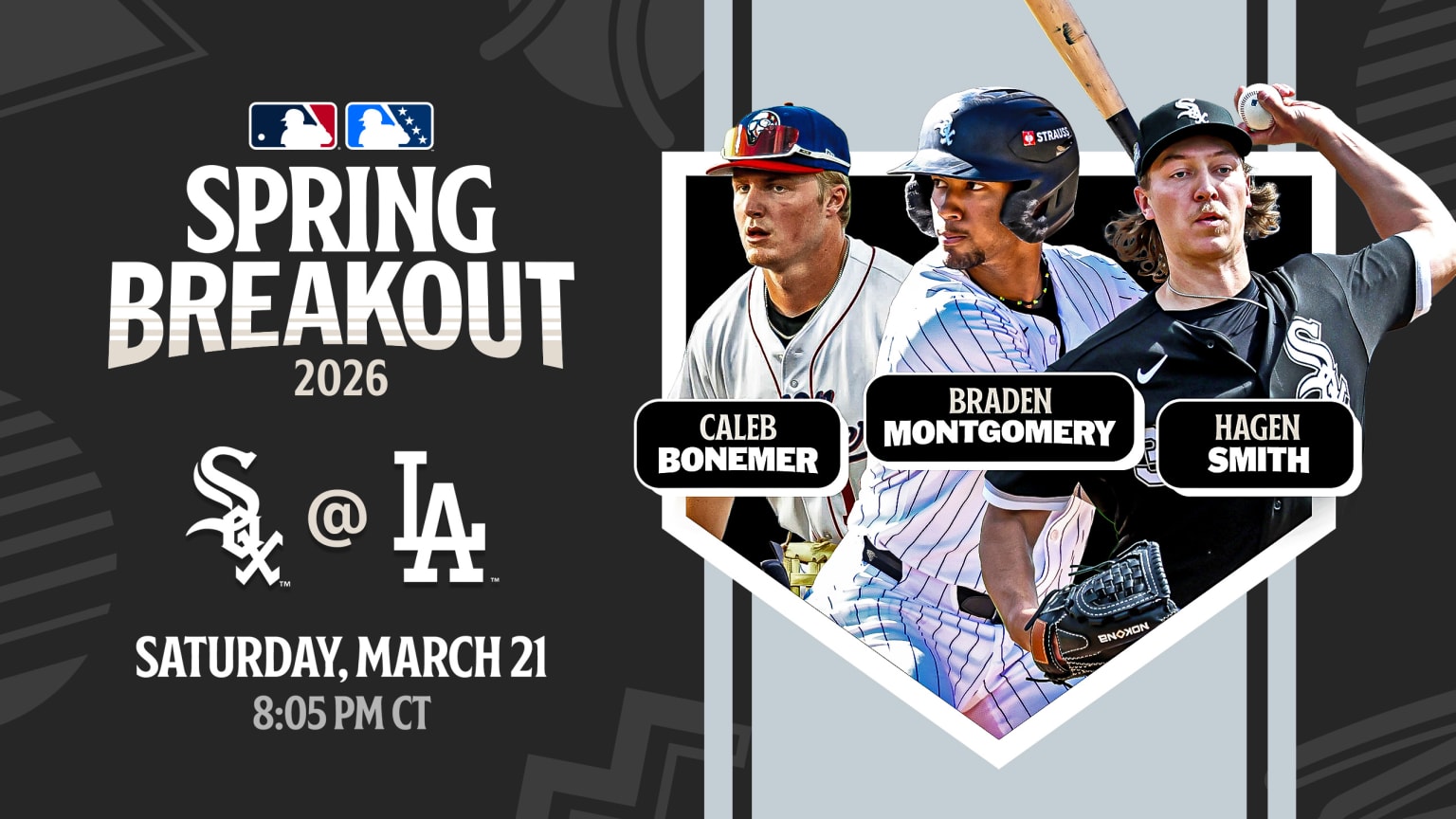 White Sox Spring Breakout roster 2026