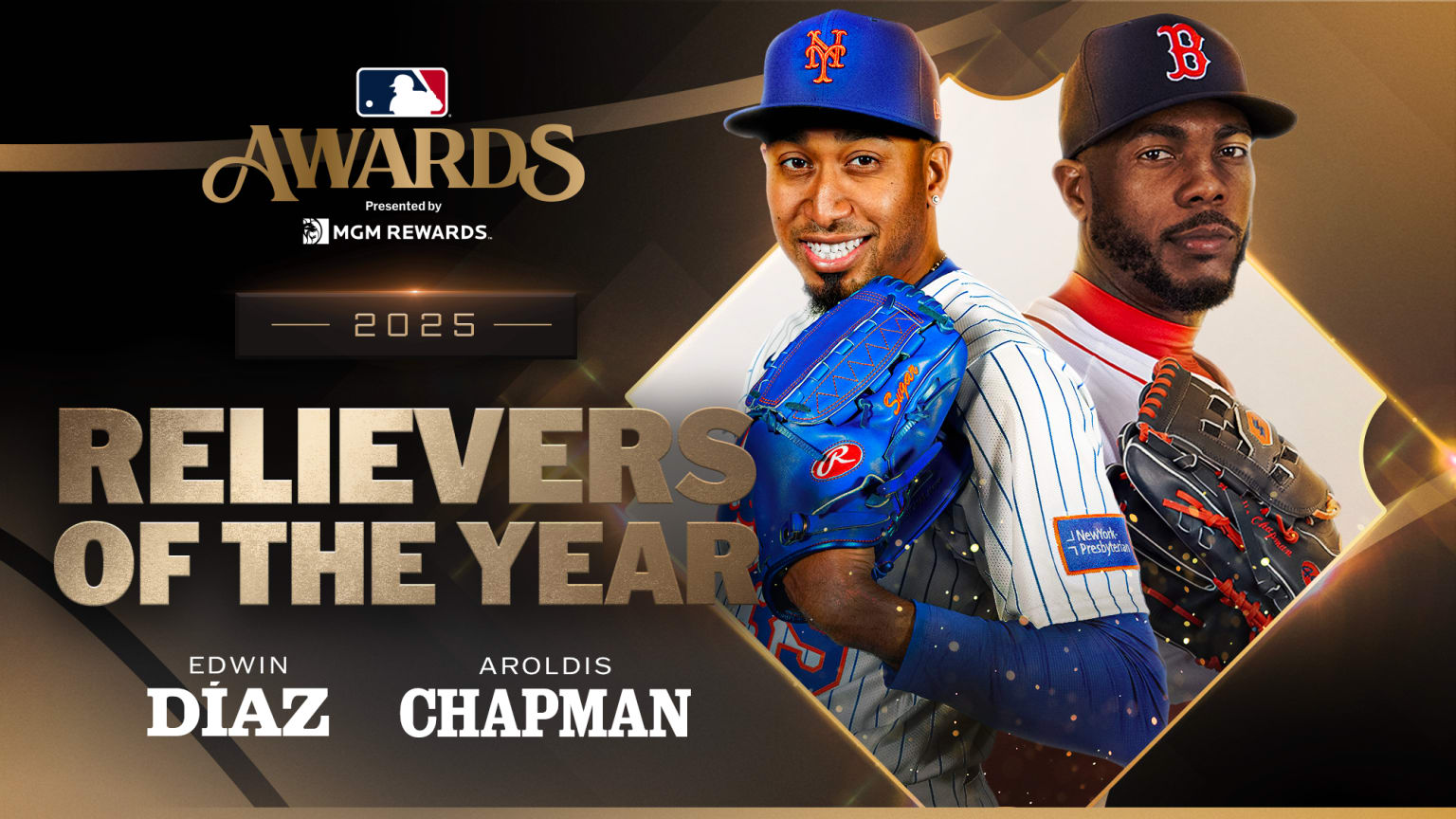 Relievers of the Year Edwin Díaz and Aroldis Chapman