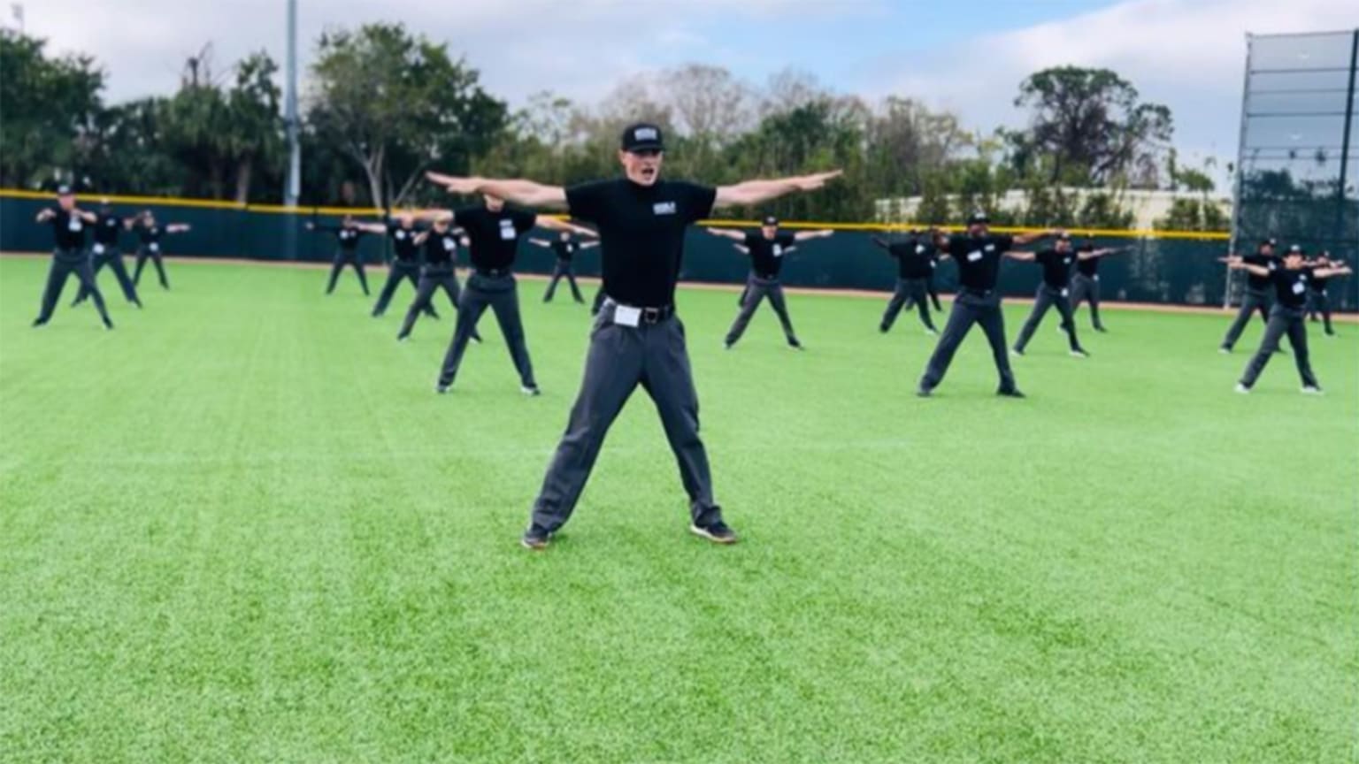 Umpires in training in Florida