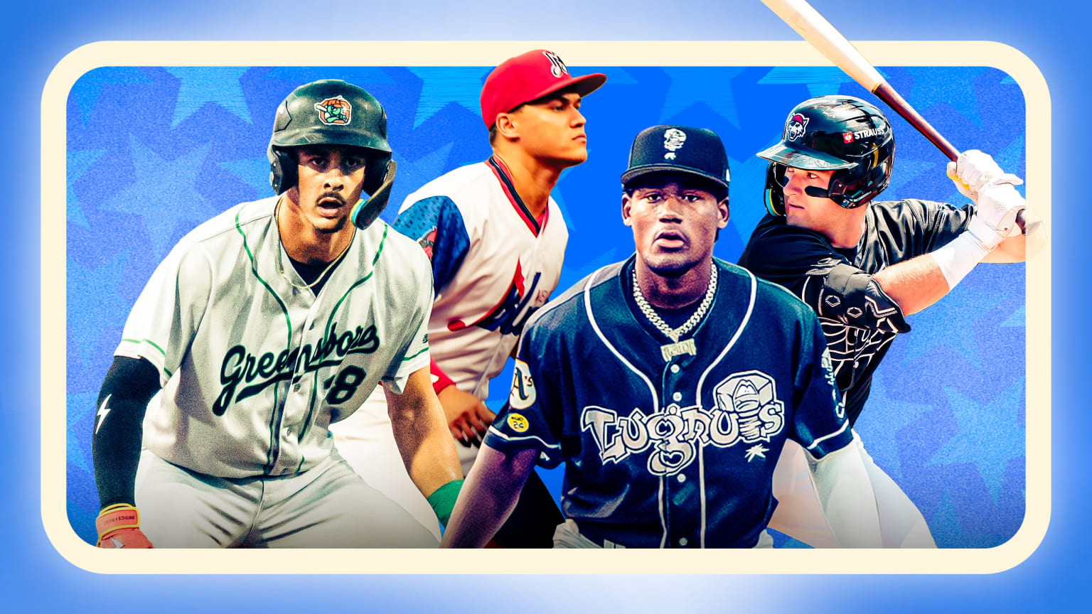 Prospects Konnor Griffin (Pirates), JJ Wetherholt (Cardinals), Leo De Vries (A's) and Kevin McGonigle (Tigers)