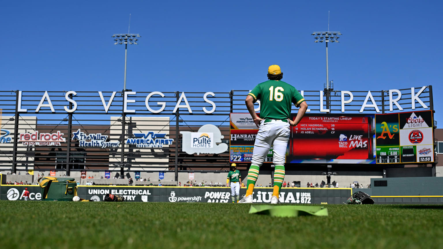 The A's at Las Vegas Ballpark The A's at Las Vegas Ballpark