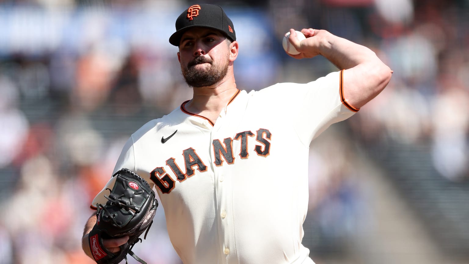 Carlos Rodón delivers a pitch