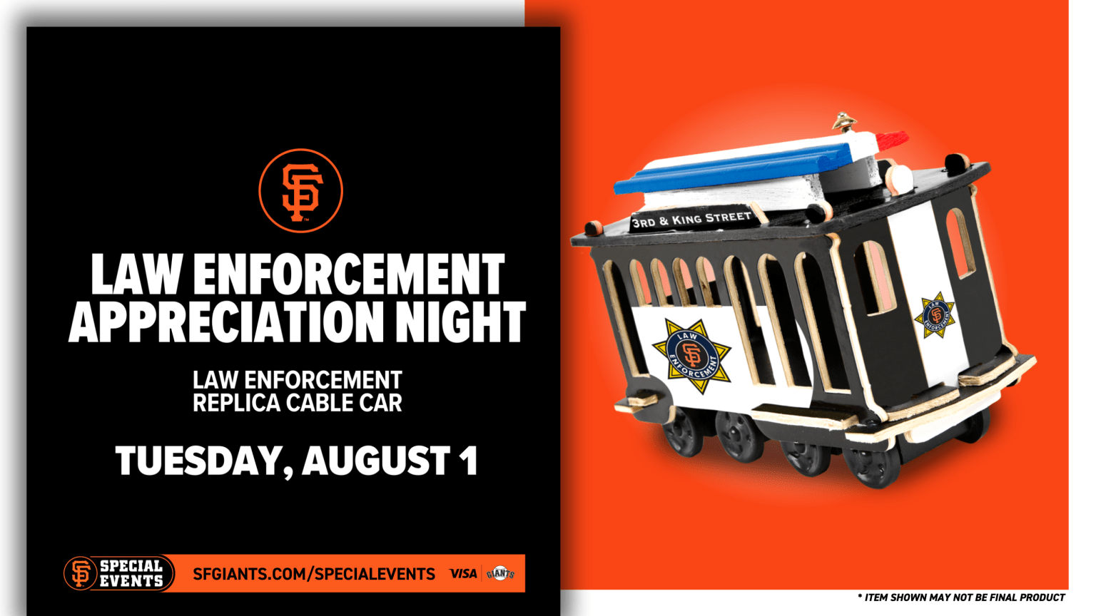 Law Enforcement & Military Appreciation Night!