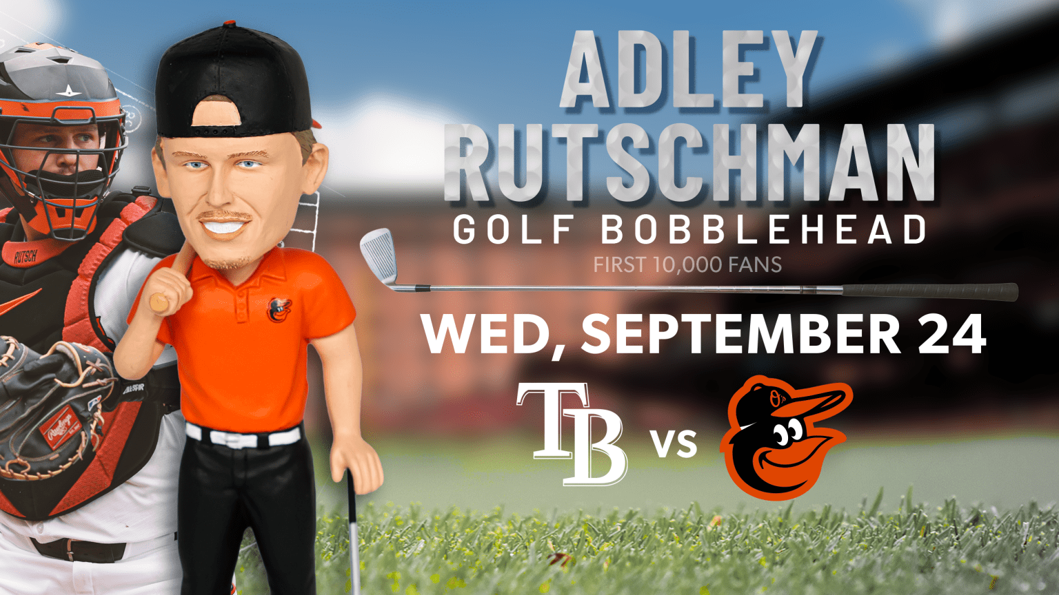 Adley Rutschman Golf Bobblehead
