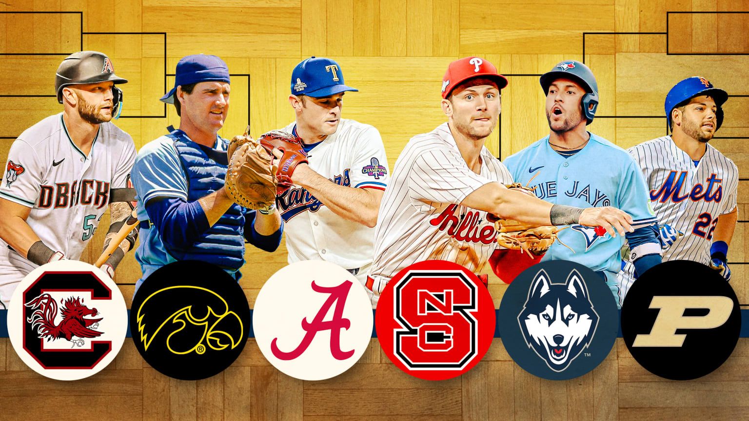 MLB players who are alumni of NCAA Final Four schools