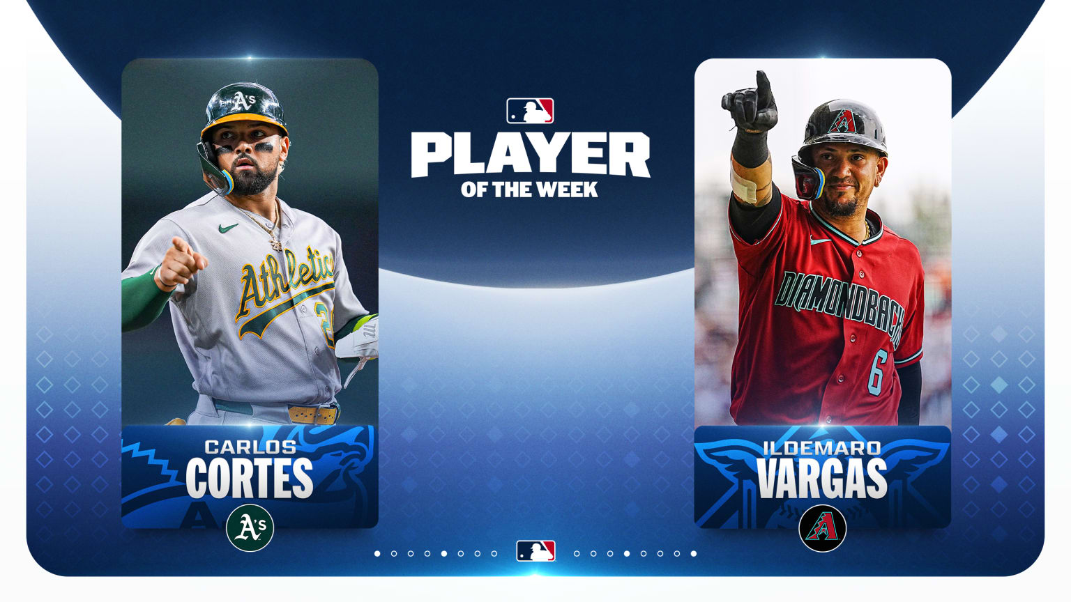 Carlos Cortes and Ildemaro Vargas