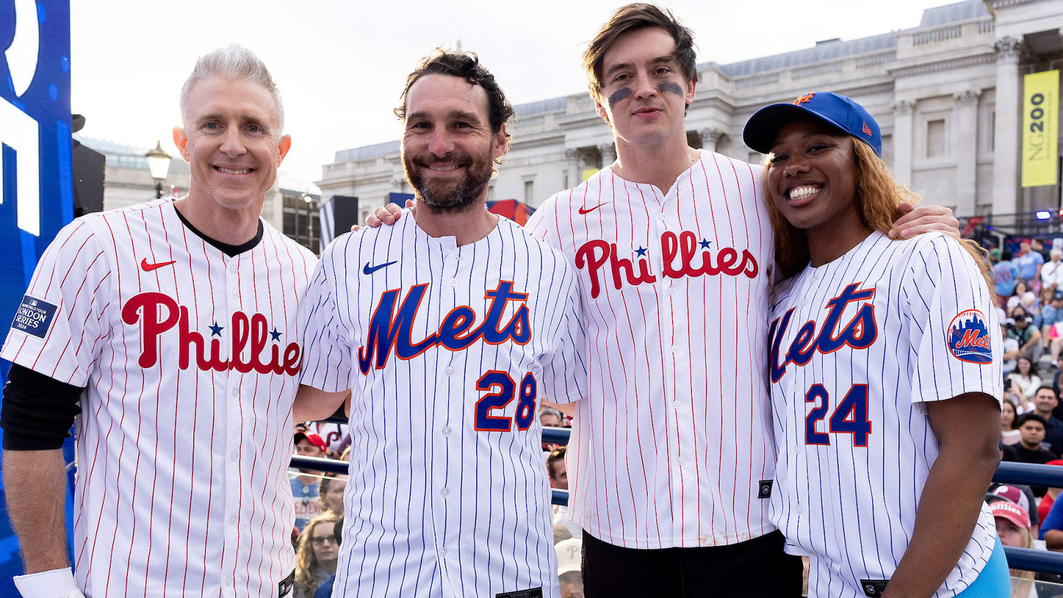 Chase Utley and Daniel Murphy 