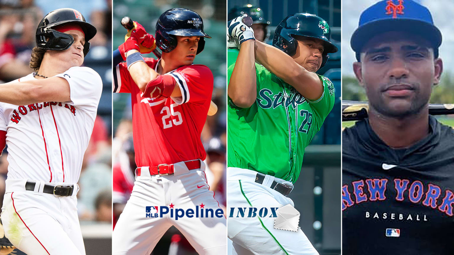 Images of four top prospects