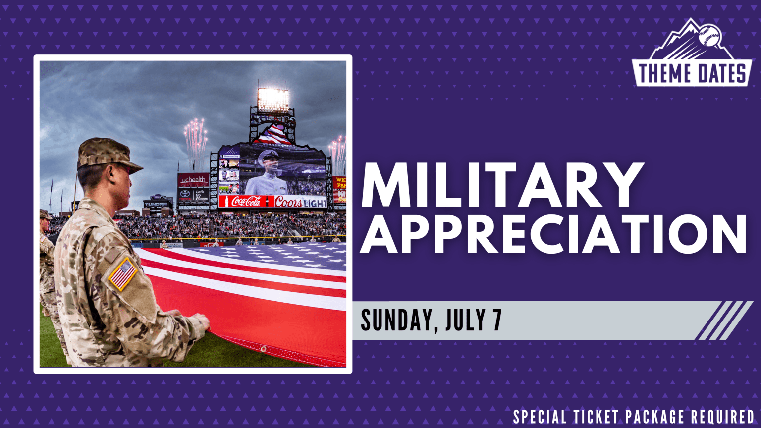 Military Appreciation | Colorado Rockies