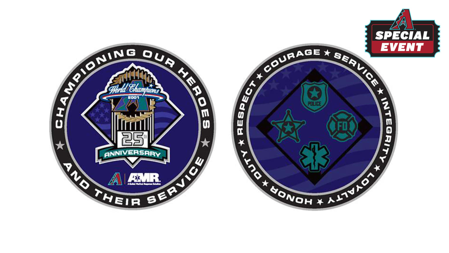 Arizona First Service First Responders Appreciation | Arizona Diamondbacks