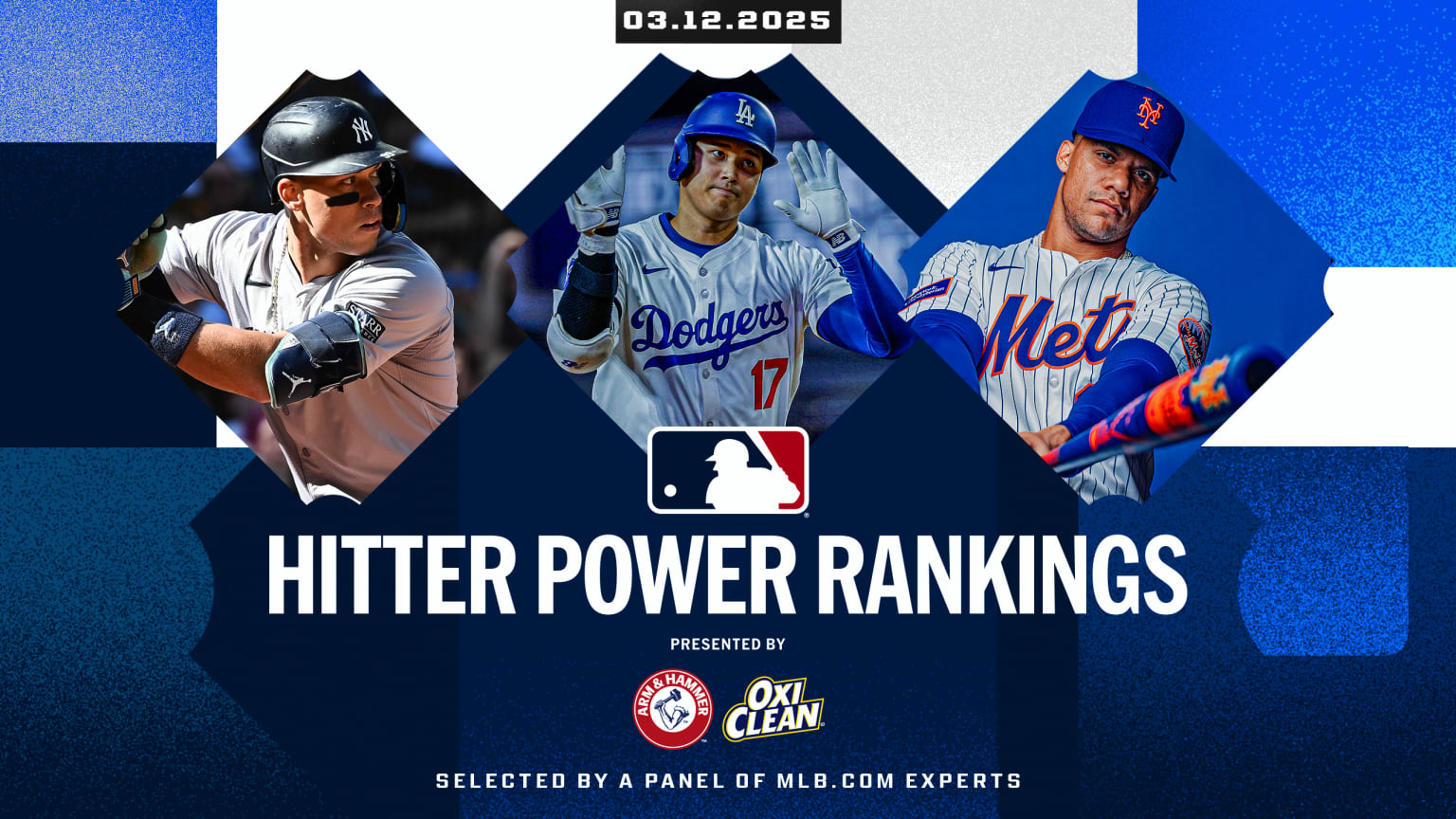 Aaron Judge, Shohei Ohtani and Juan Soto top the first Hitter Power Rankings of 2025