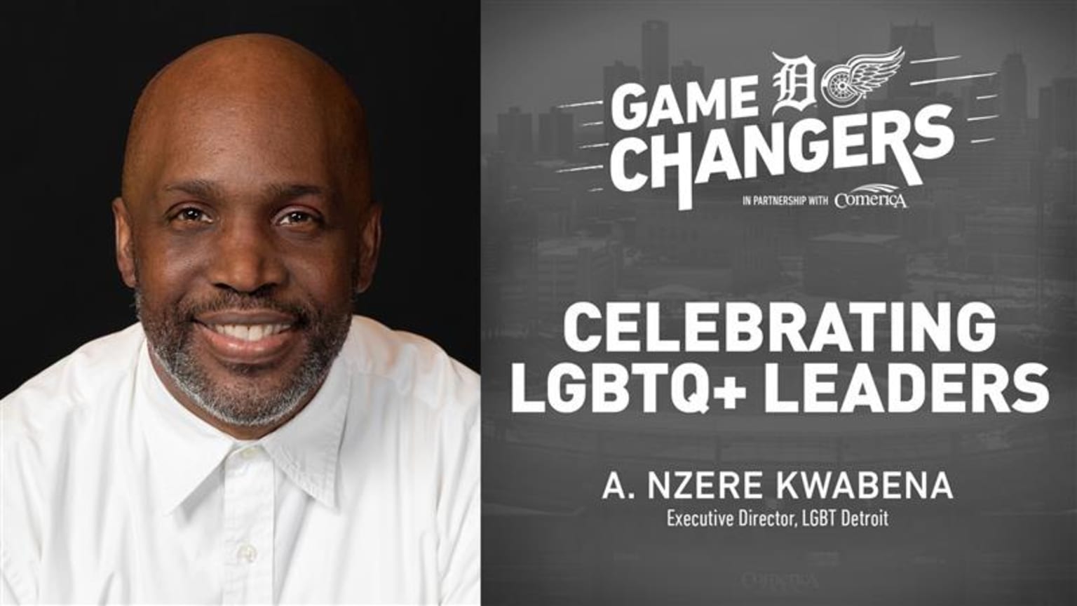 A. Nzere Kwabena Tigers' Pride Month Game Changers honoree