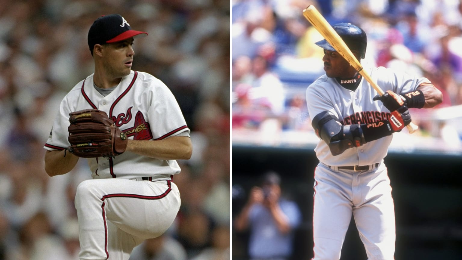 Greg Maddux and Barry Bonds