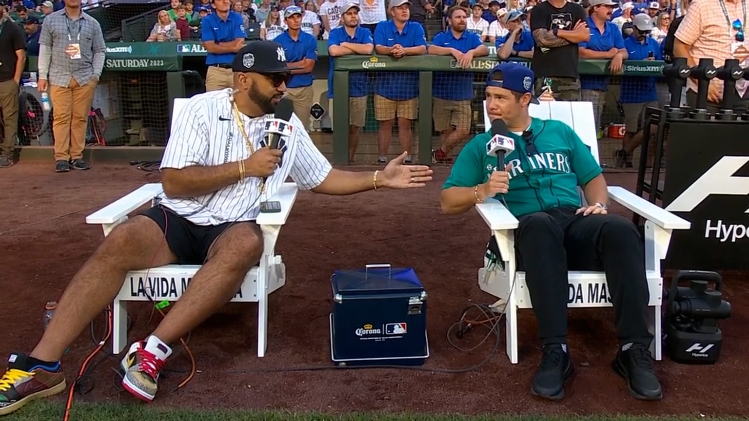 2022 MLB All-Star Celebrity Softball game moments