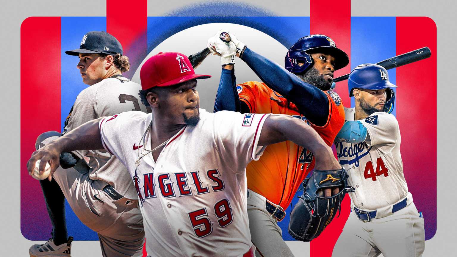 Cam Schlittler, José Soriano, Yordan Alvarez, Andy Pages