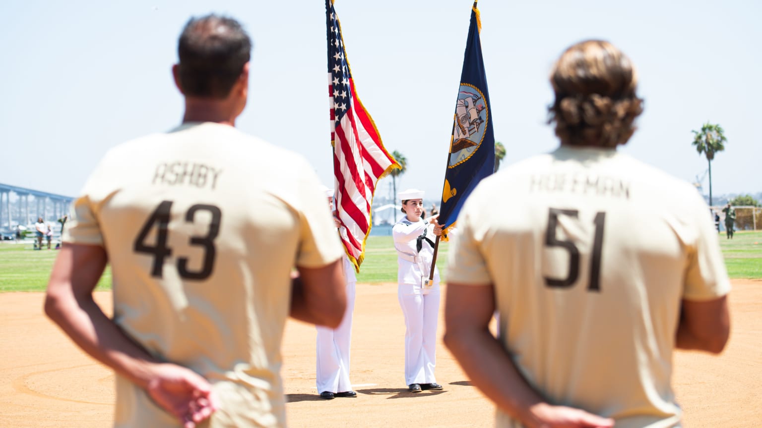 Padres salute service members during Military Appreciation Day