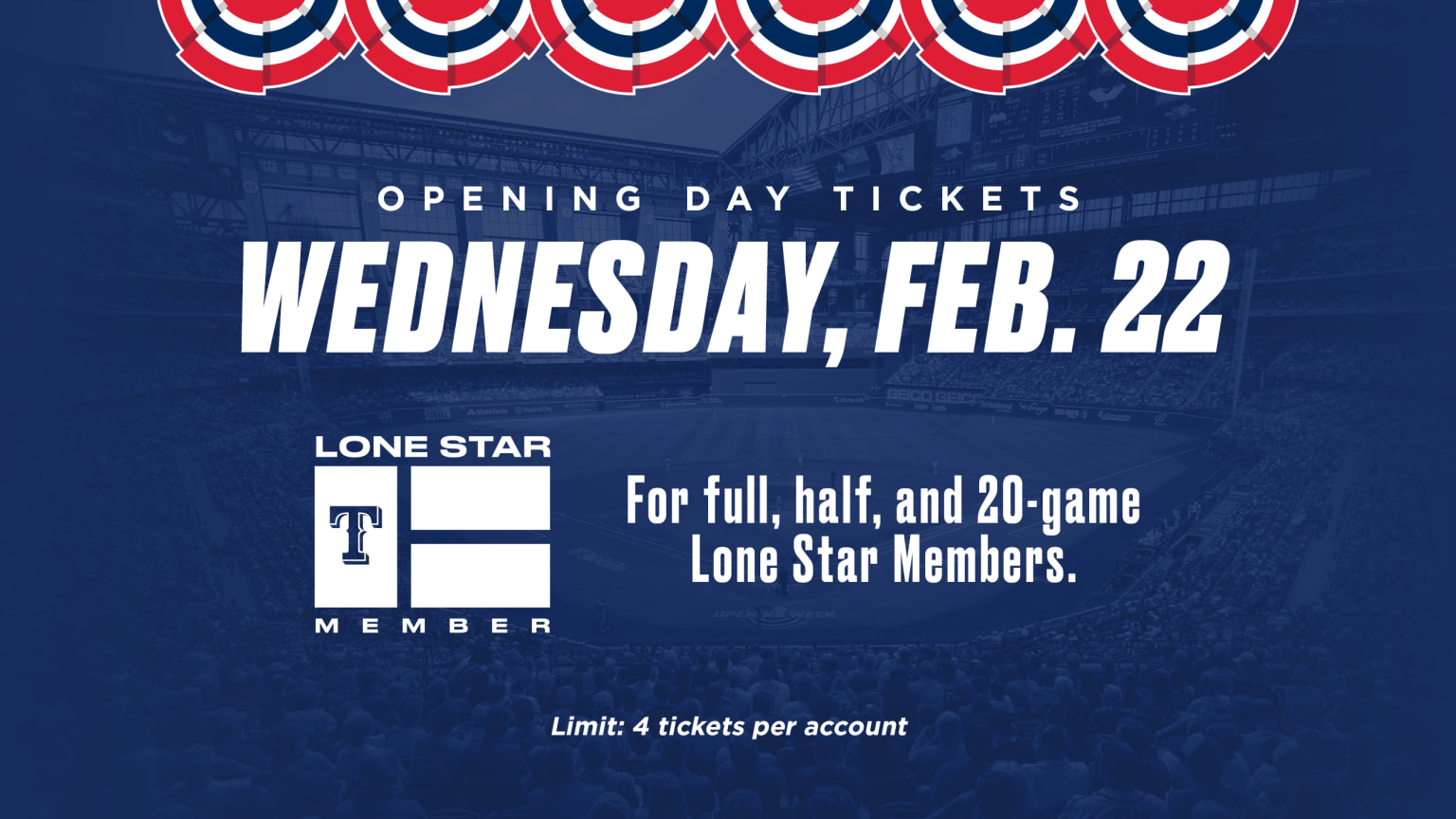 Texas Rangers Announce 2022 Individual Ticket Sale, Game Times