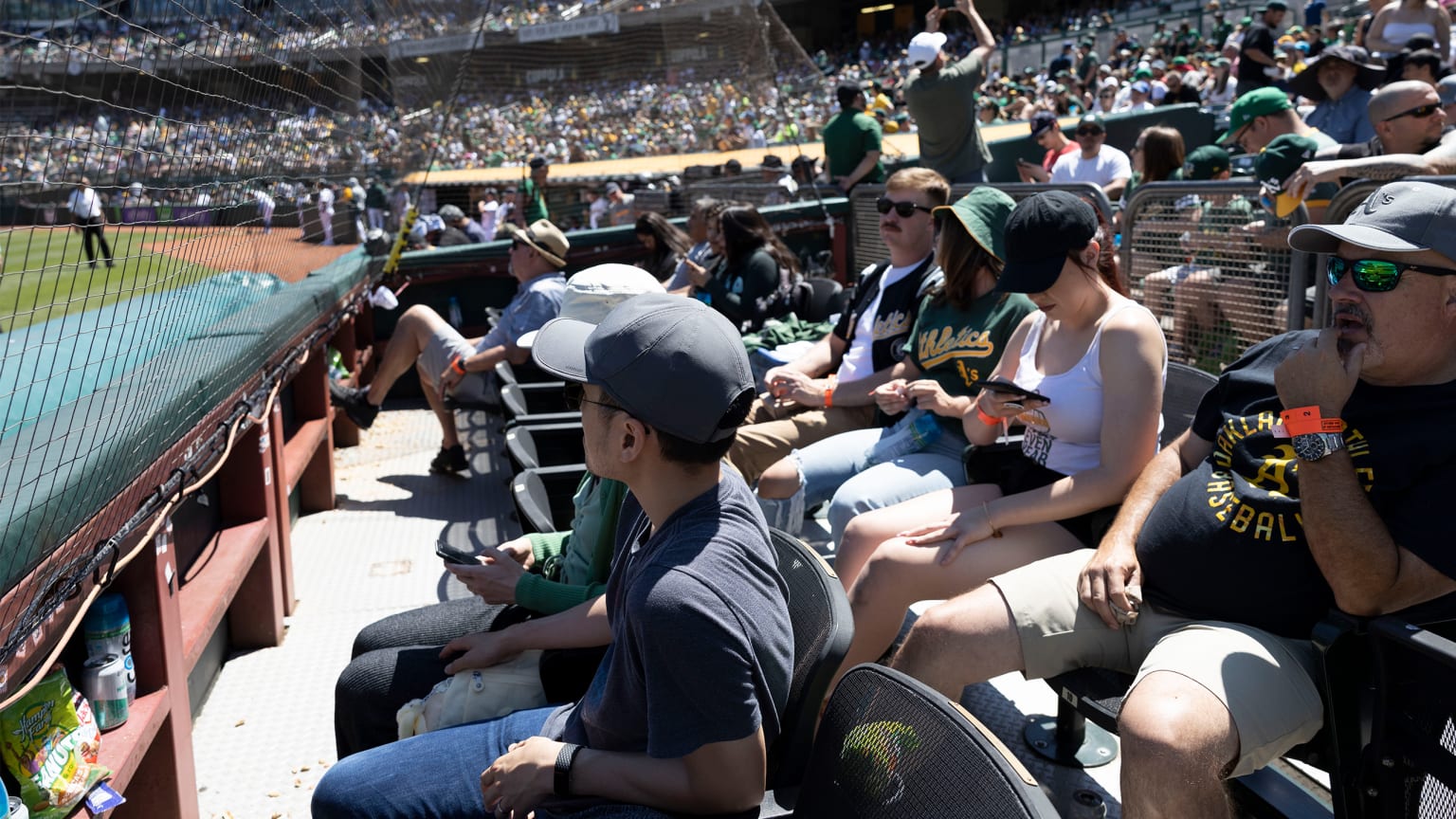 Our Oakland A's Diamond Level Experience 