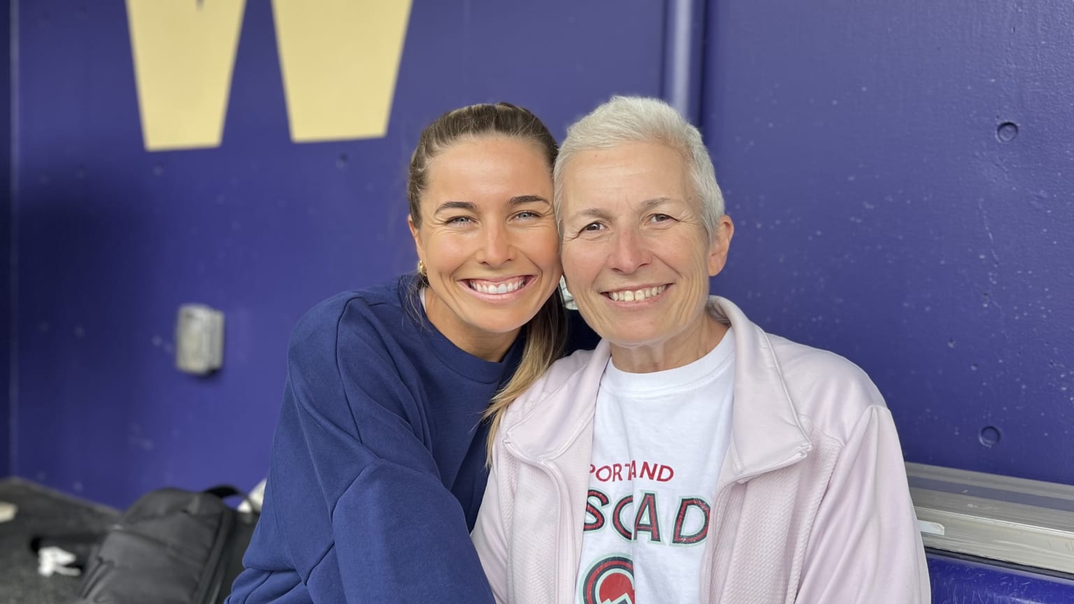 AUSL player Sis Bates and her mother Michelle