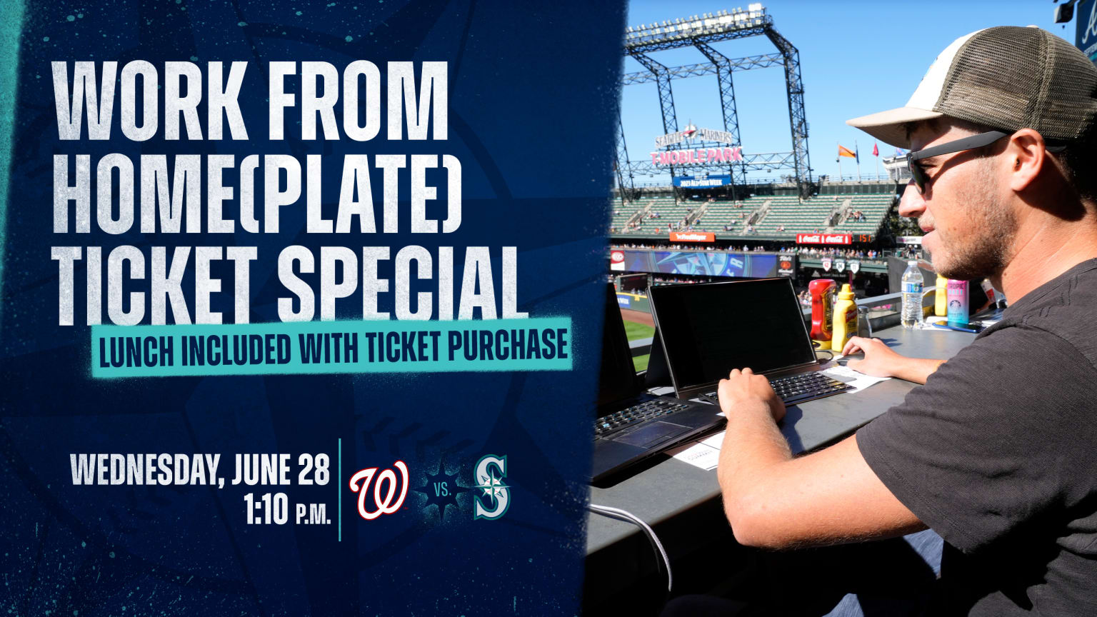 Work Remotely From Seattle Mariners Baseball Stadium With Food, Wifi