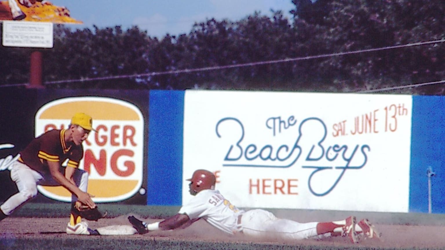 Deion Sanders played baseball, ran track same day
