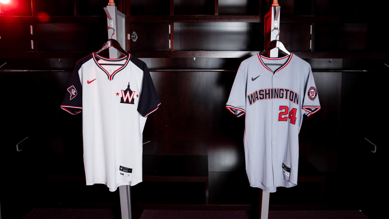 Two new Washington Nationals jerseys