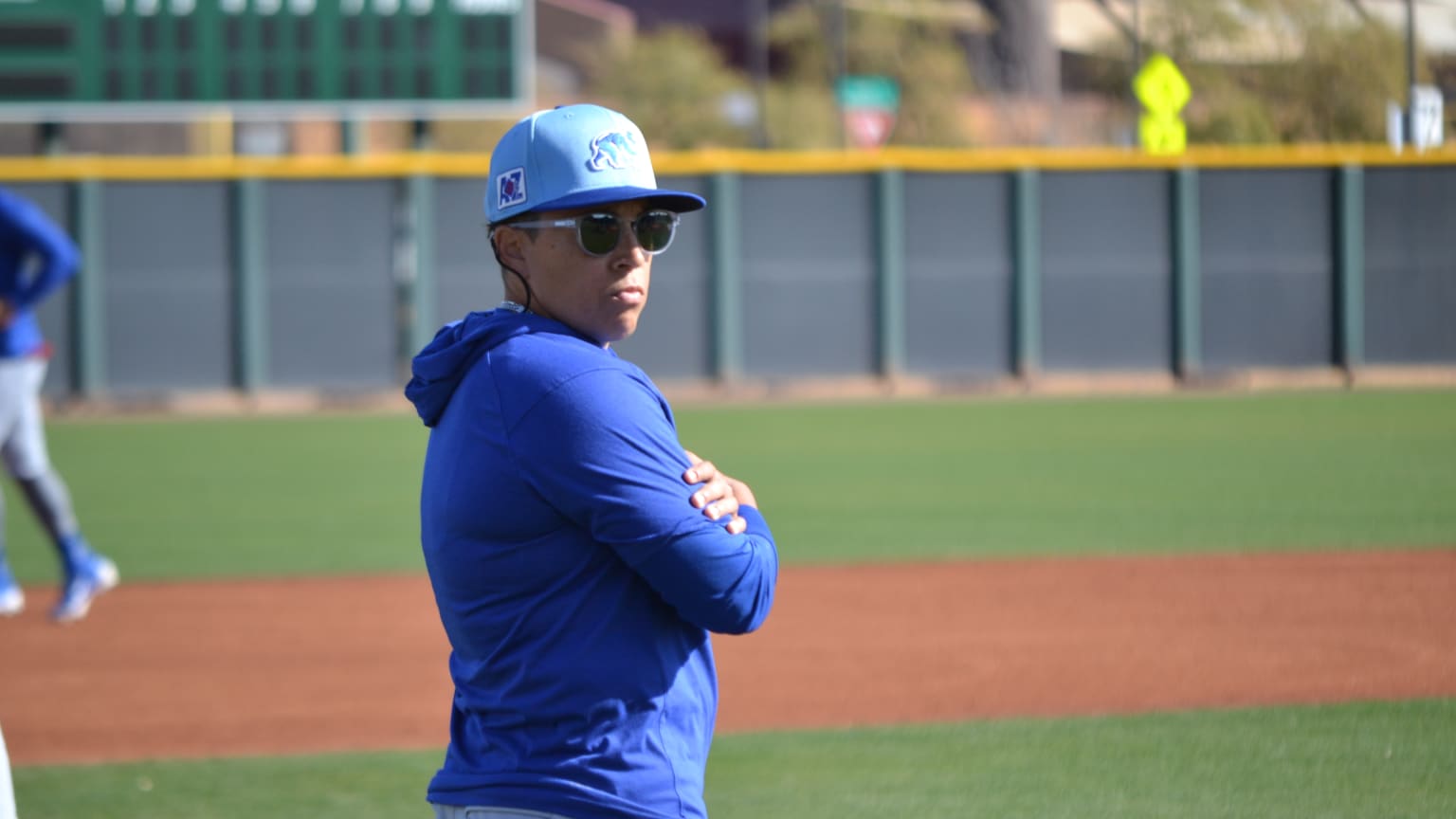 Cubs coach Rachel Folden