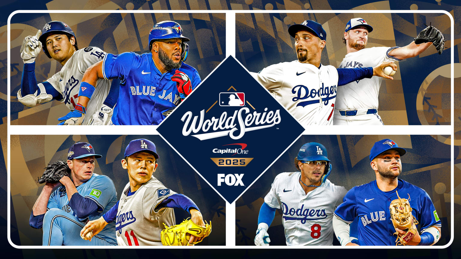 Four players from the Dodgers and four from the Blue Jays who could impact the World Series