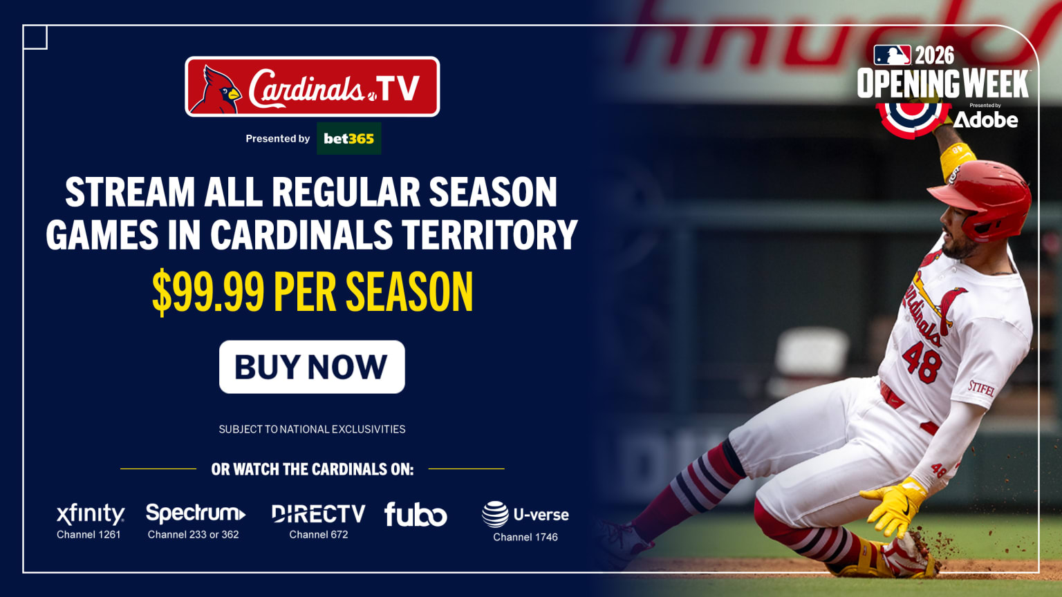 Cardinals TV Is Here For 2026 Season 
