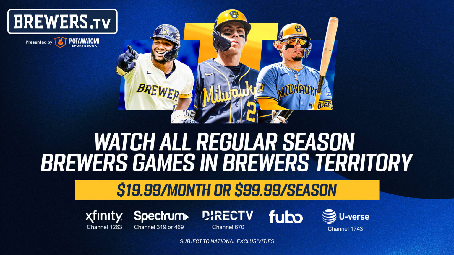 Brewers TV Is Here For 2026 Season 