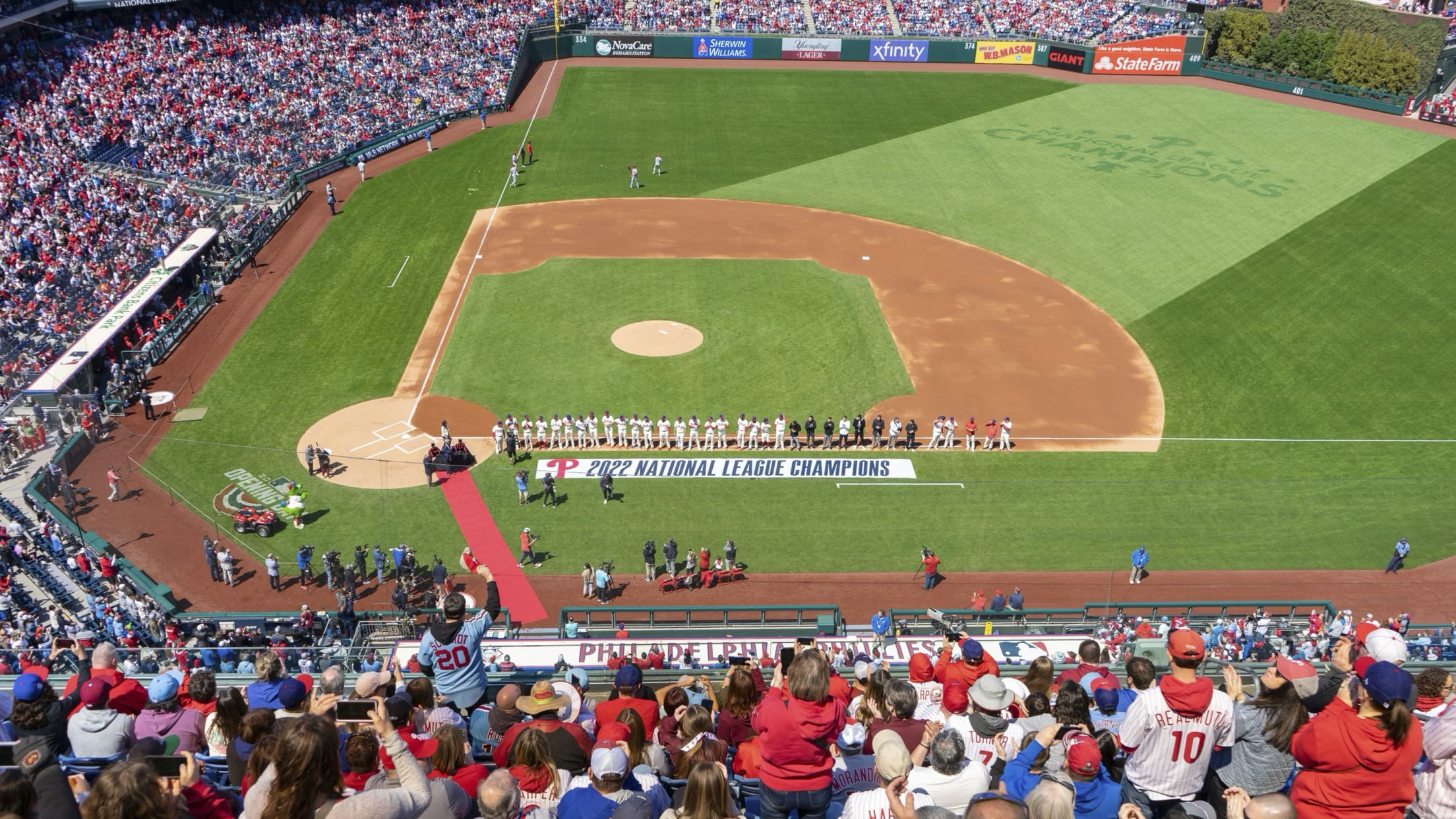 Phillies 2022 National League Champions Ring Ceremony