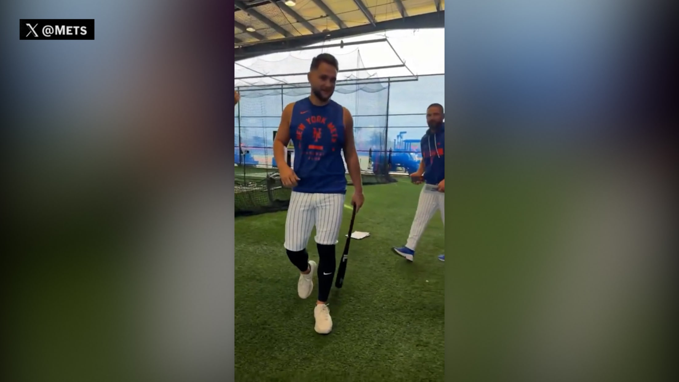 Bo Bichette arrives at Spring Training for the Mets