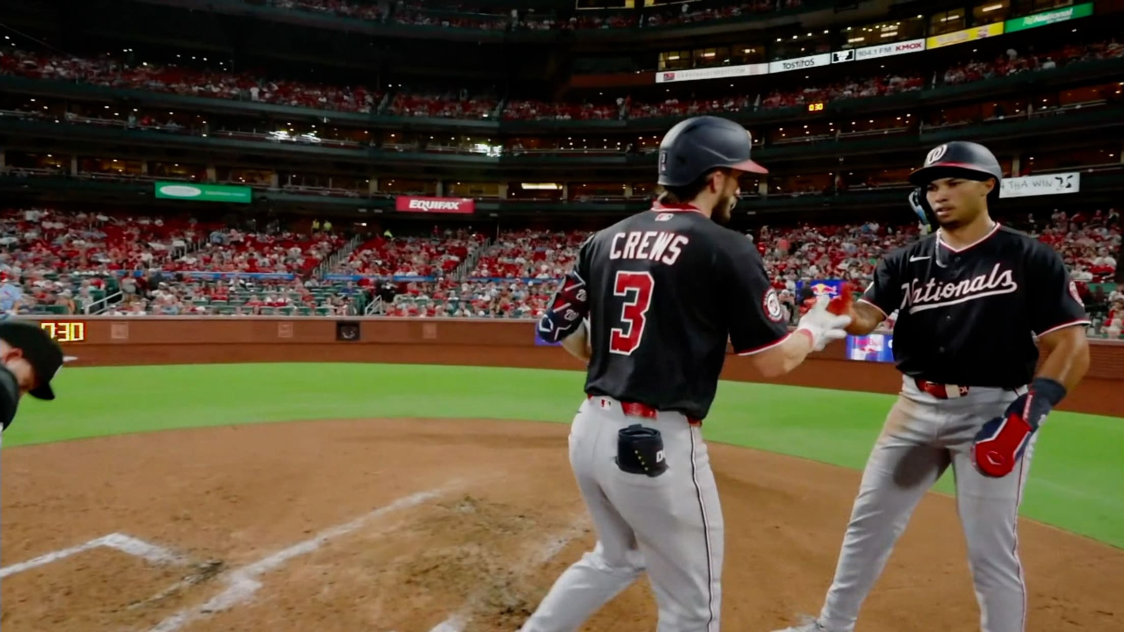 Dylan Crews' two-run homer (12)