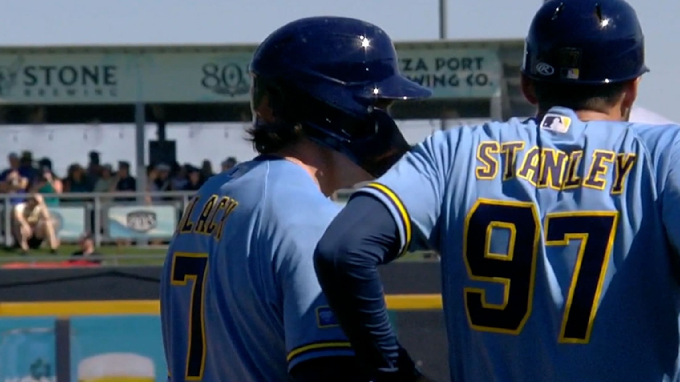 Tyler Black's two-run triple 