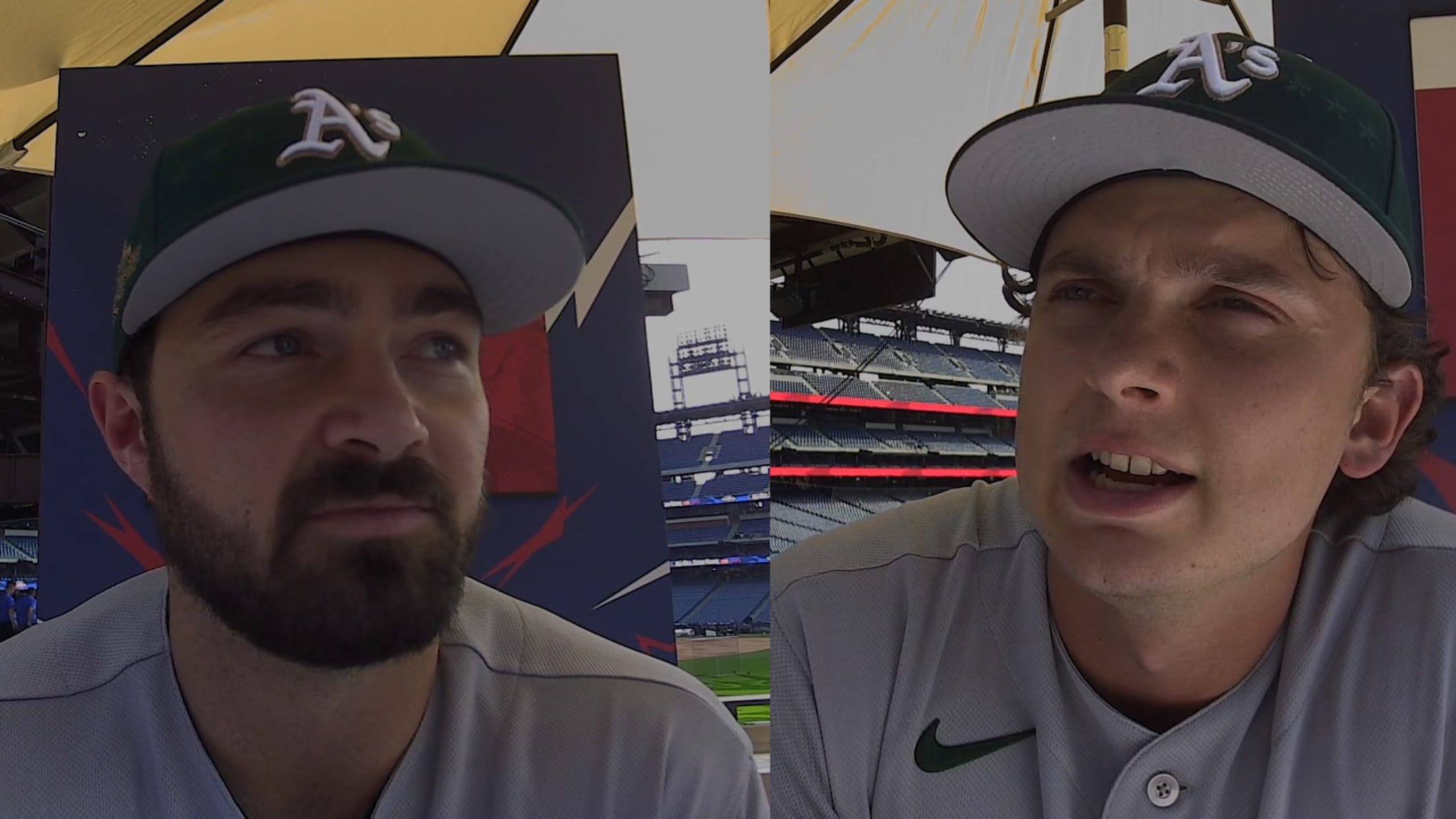 Shea Langeliers and Nick Kurtz on the All-Star Game