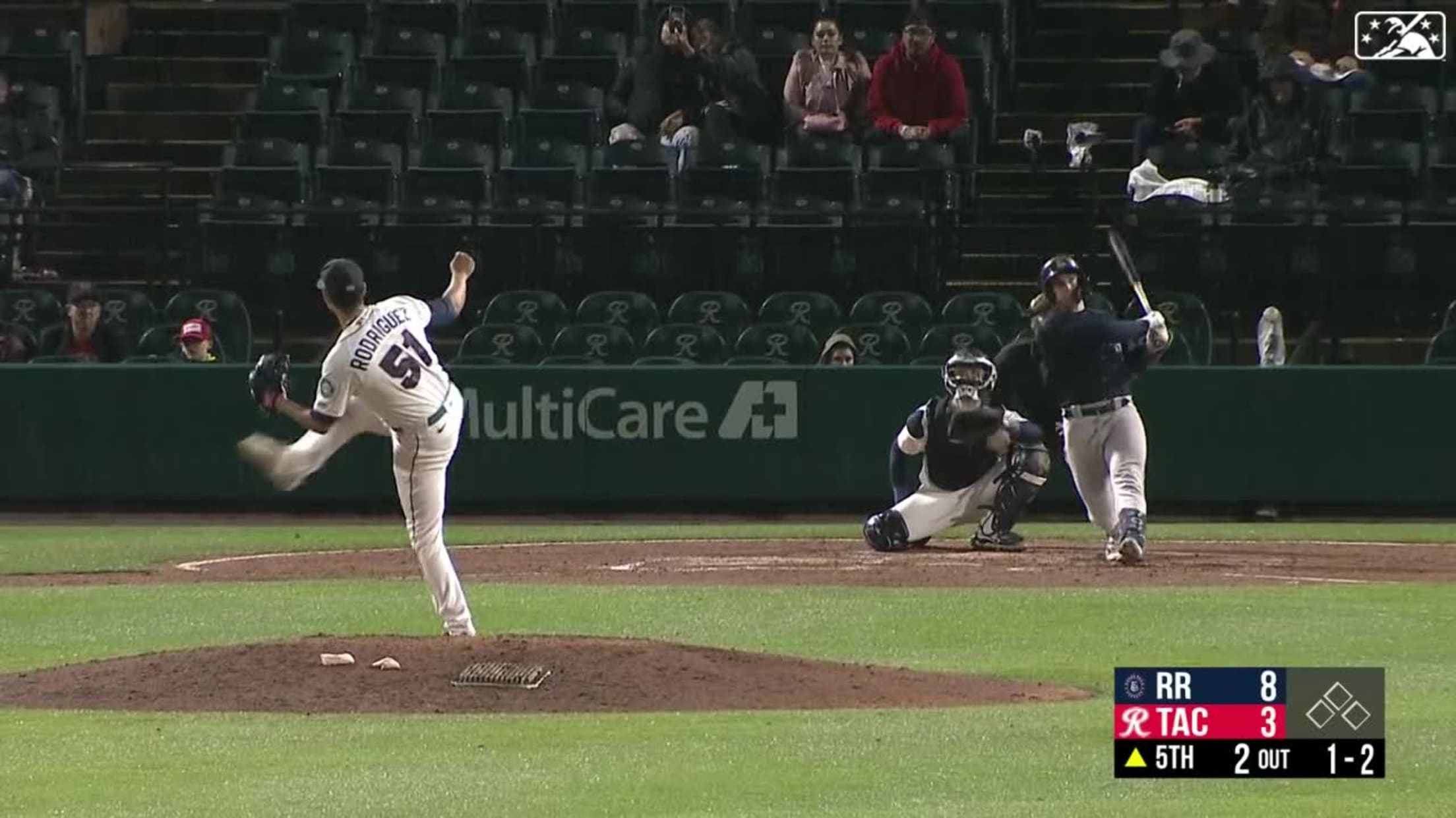 Justin Foscue's solo home run