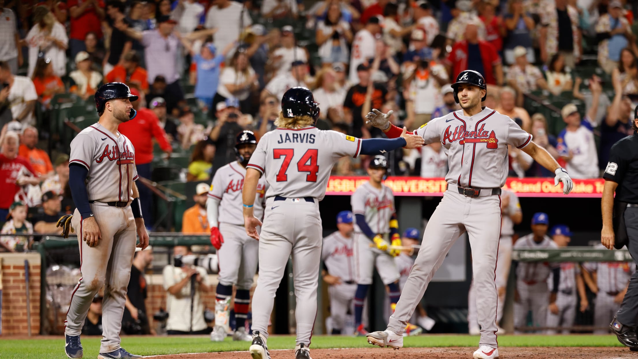 Matt Olson's three-run home run (27)