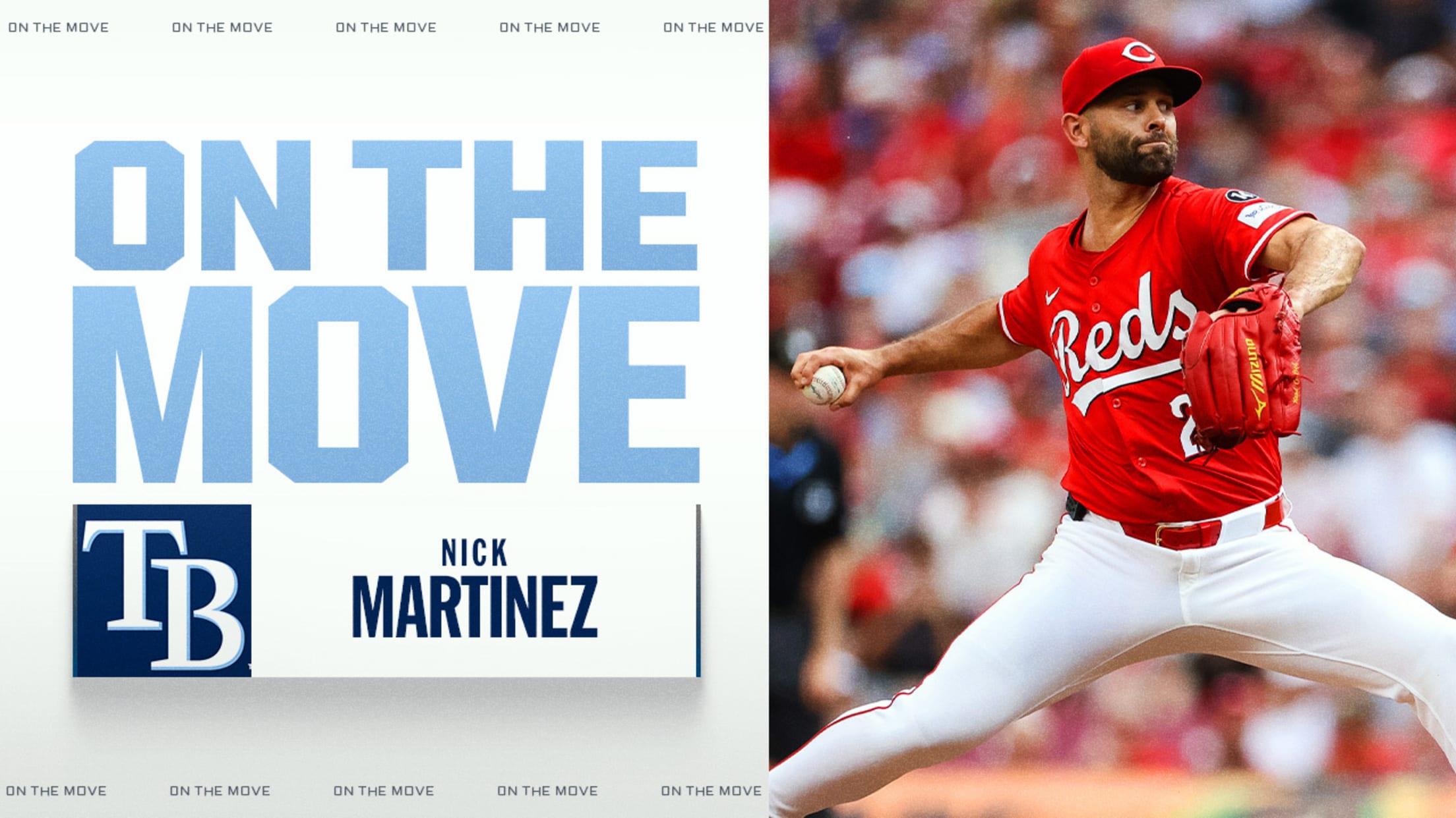 Nick Martinez reportedly signs with the Rays