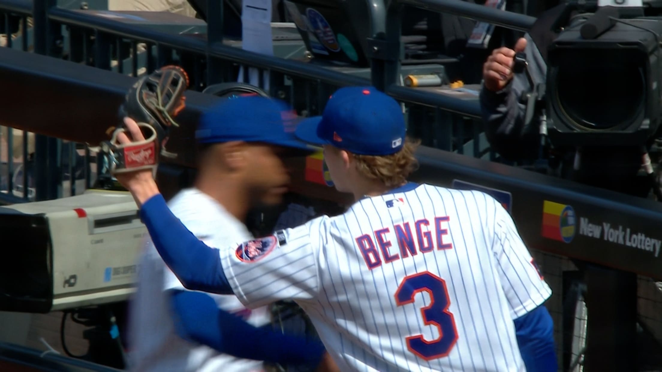 Increíble atrapada de Carson Benge