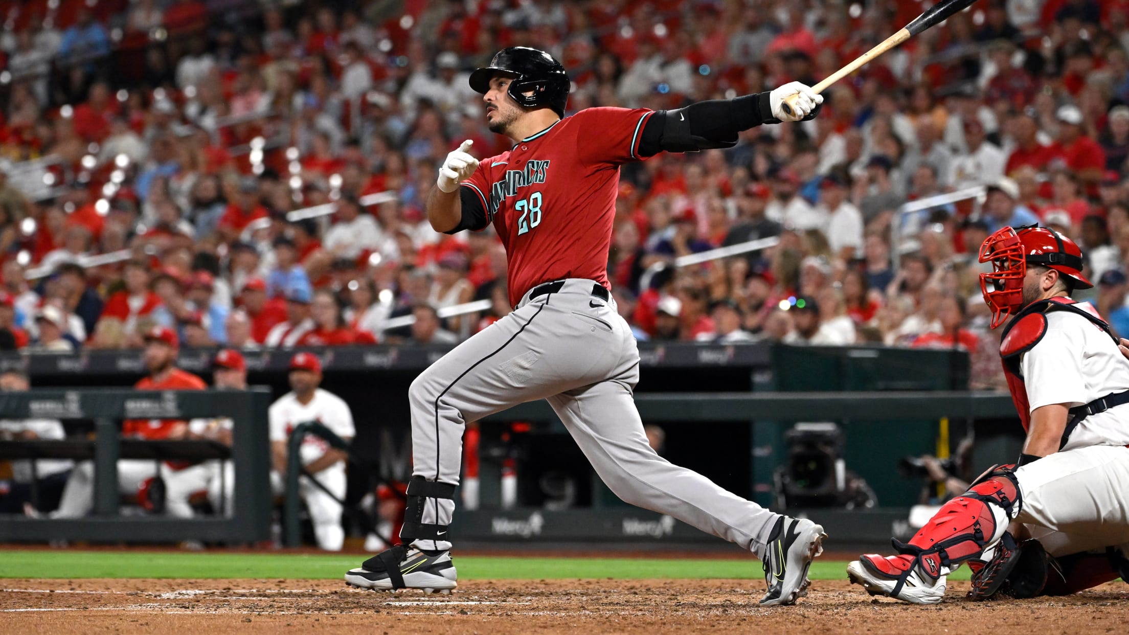 Nolan Arenado's RBI double