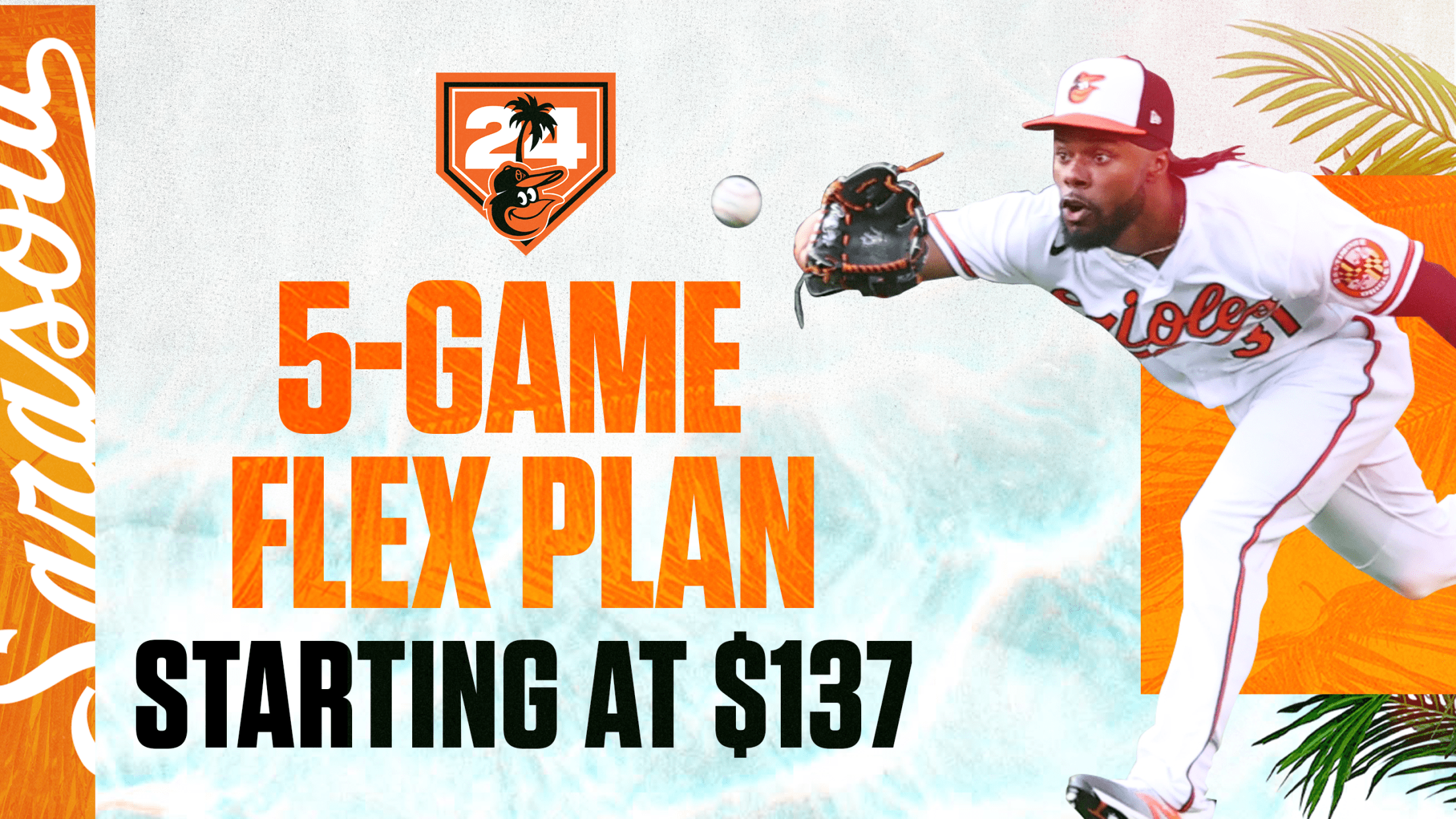 Spring Training 5Game Flex Plan Baltimore Orioles