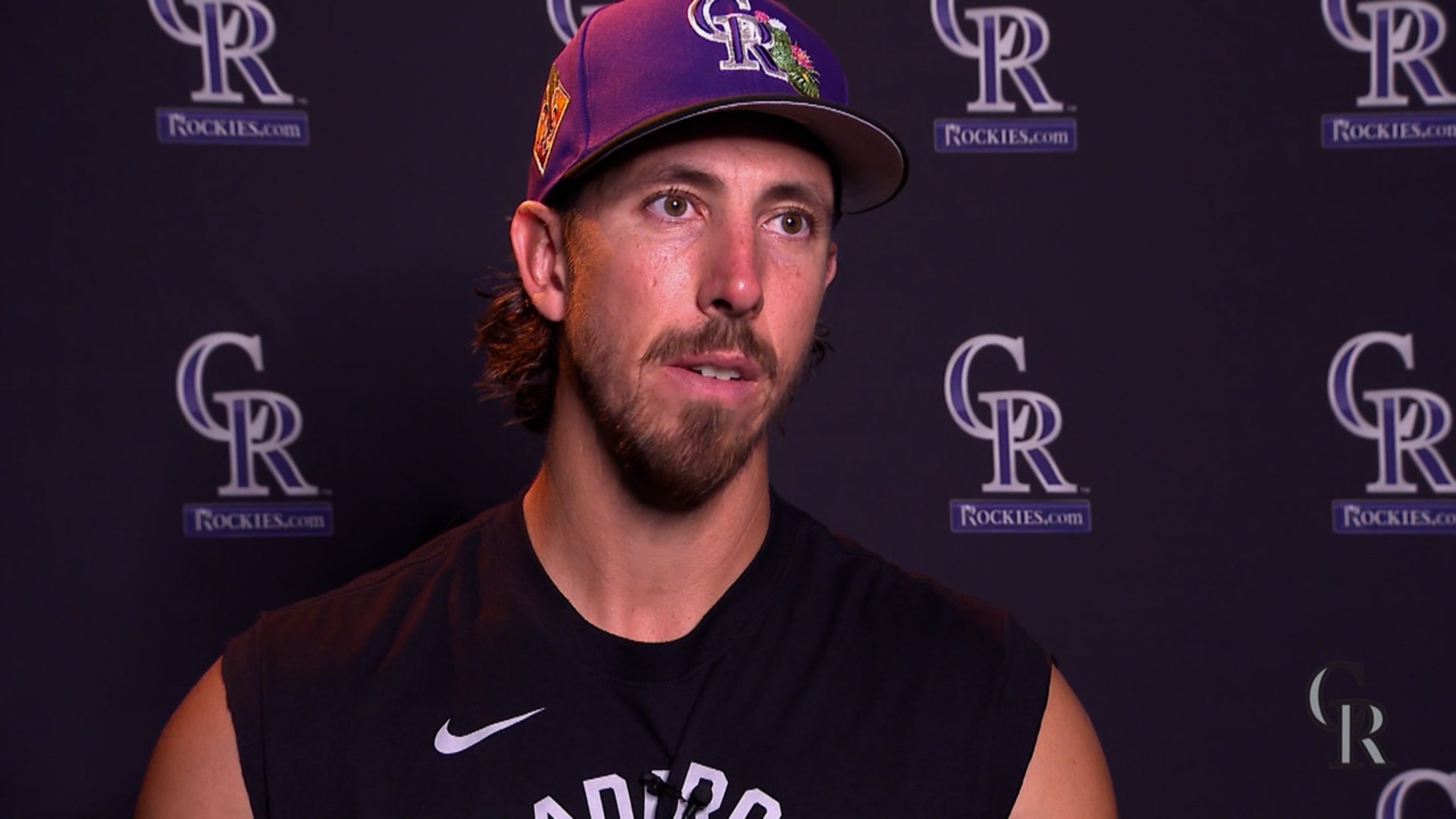 Rockies speak to media after ST game with White Sox