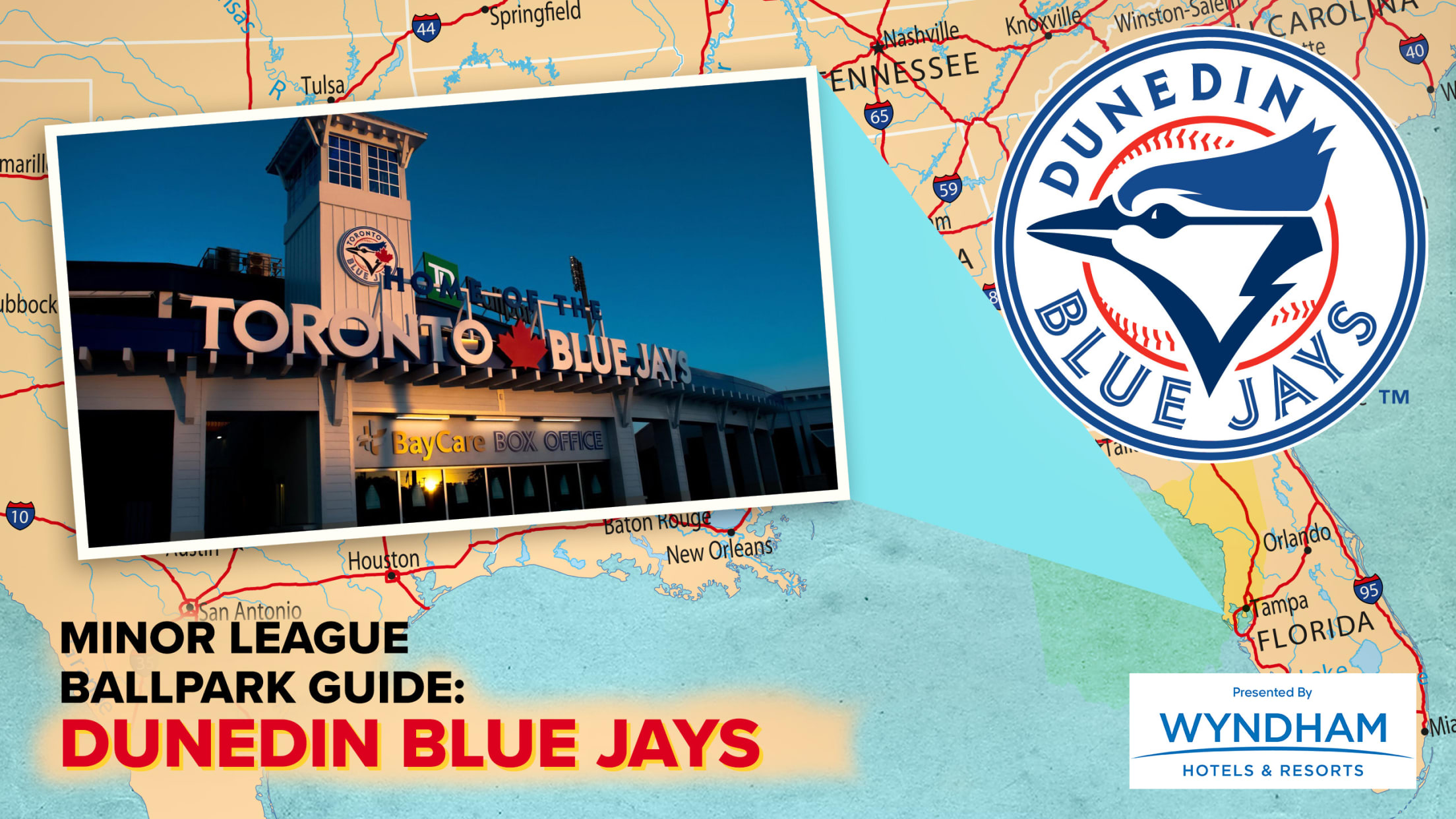 Explore TD Ballpark home of the Dunedin Blue Jays