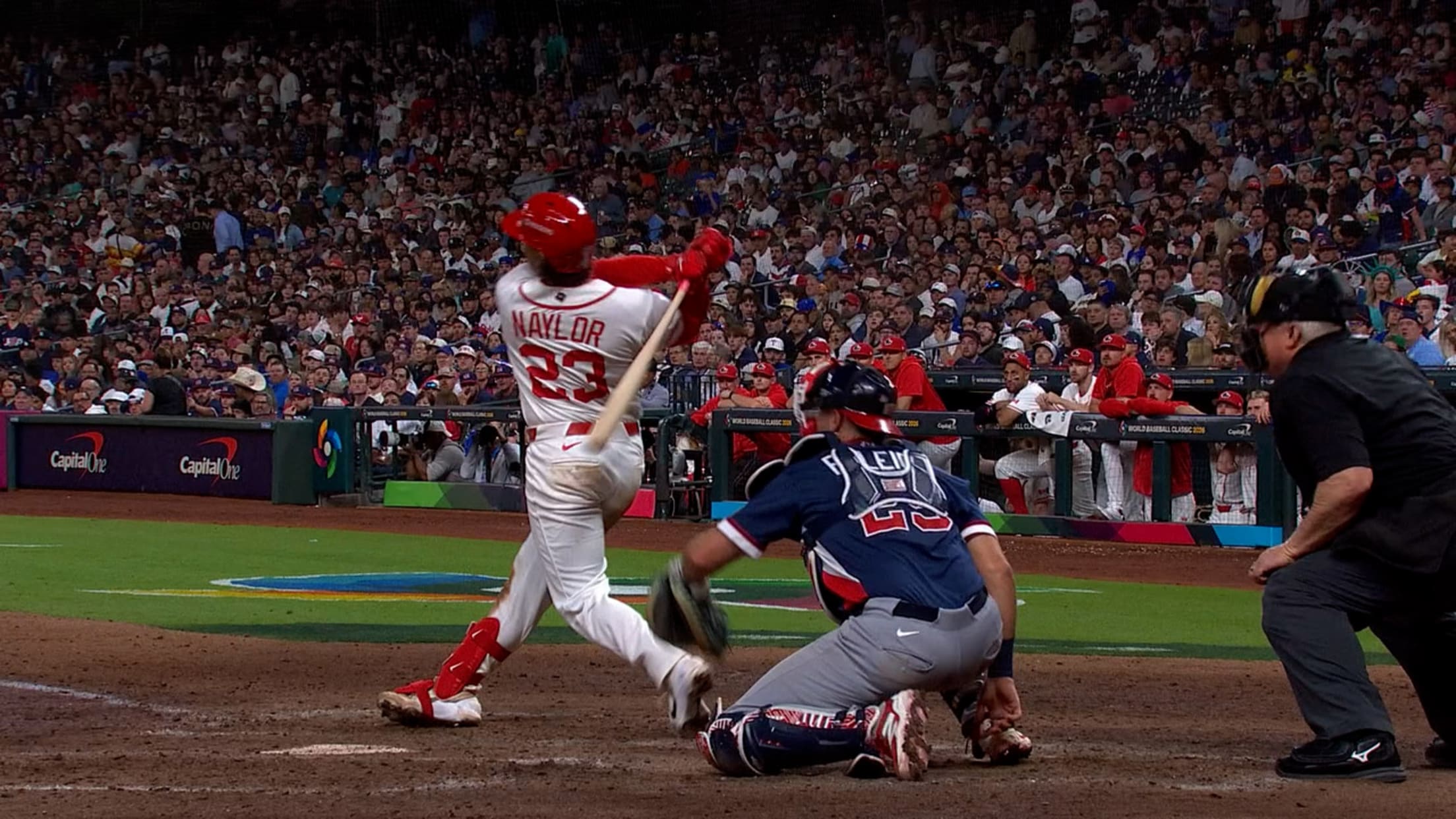 Jonrón de 2 carreras de Bo Naylor